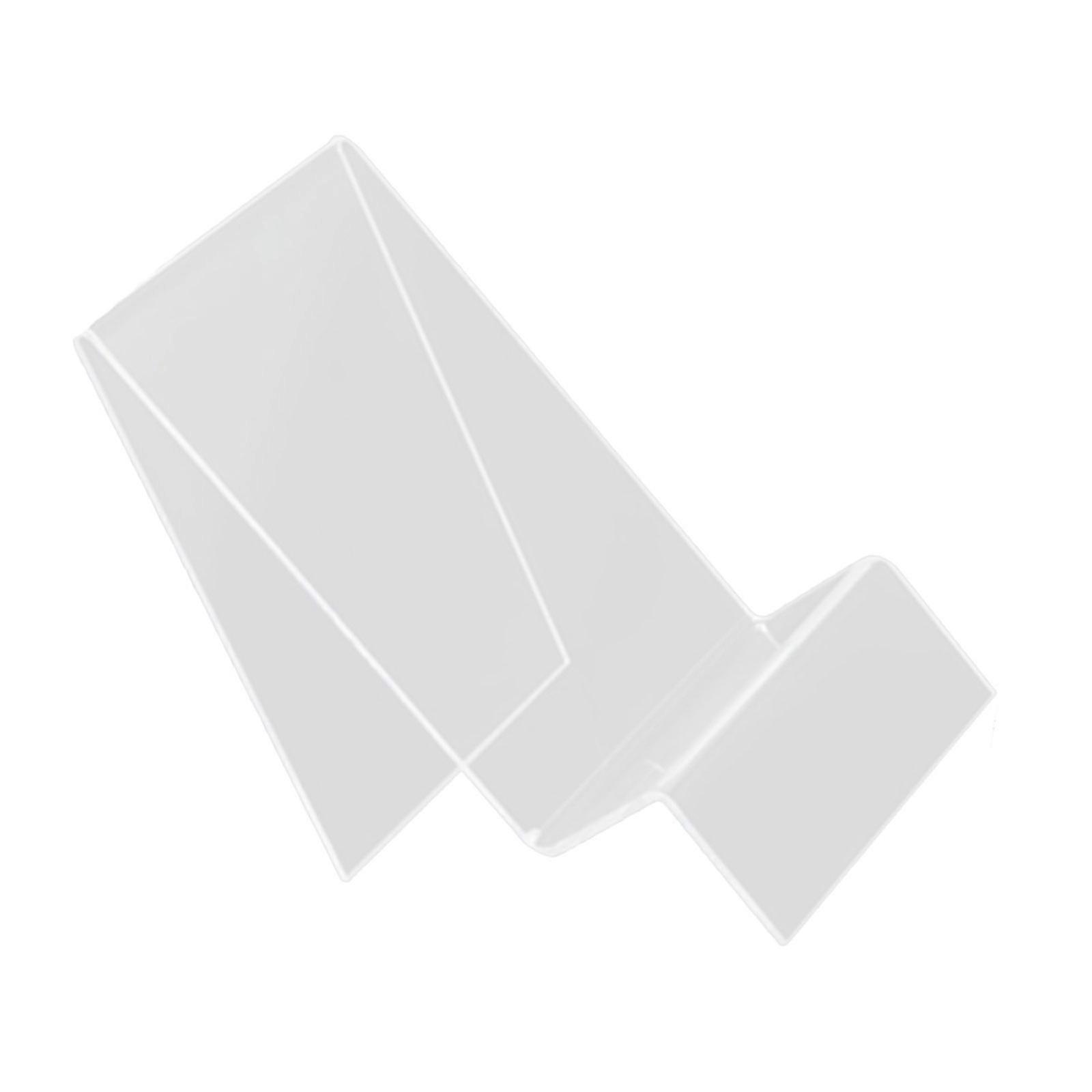 Clear Bookshelf Organizer Books Stand Magazine Stand Recipe Holders Book Holders For Books Files And Stationery Storage Multicolor