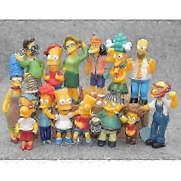 25-26 14 Pack Simpsons Family Figures