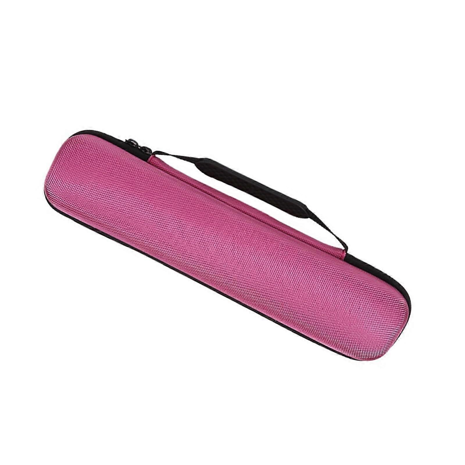 Reinforced Flute Protective Pouch For Flute And Recorder Carrier Travel Friendly Compact Rose Red