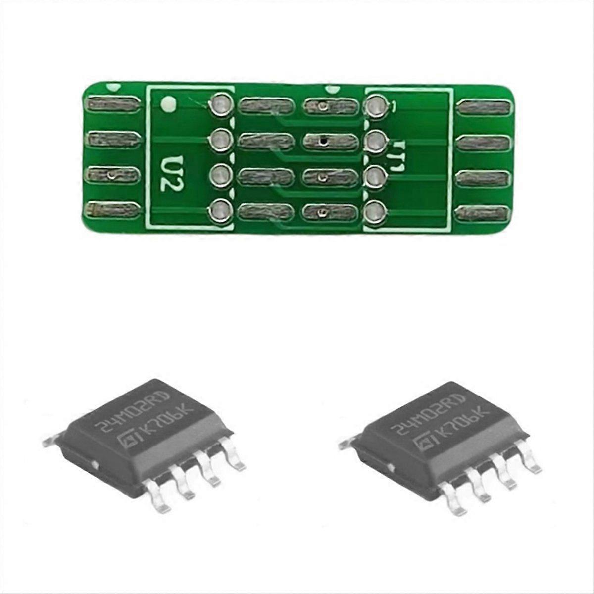 (4M)2x2M Expansion Chip+Expansion Board for Quansheng UVK5 UVK6 Intercom Accessories