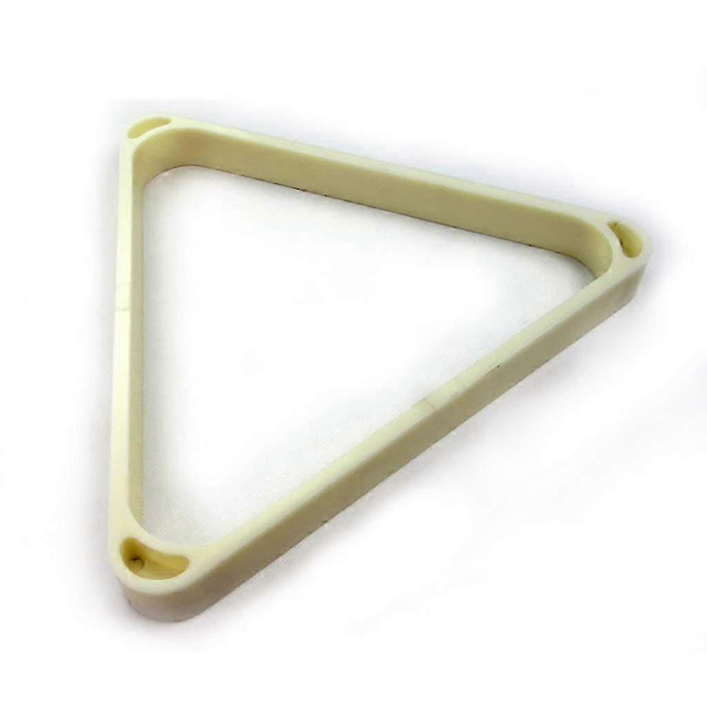 Pool Triangles Rack, White Billiard Accessories Thickened Reinforced Plastic Tripod Ball Frame