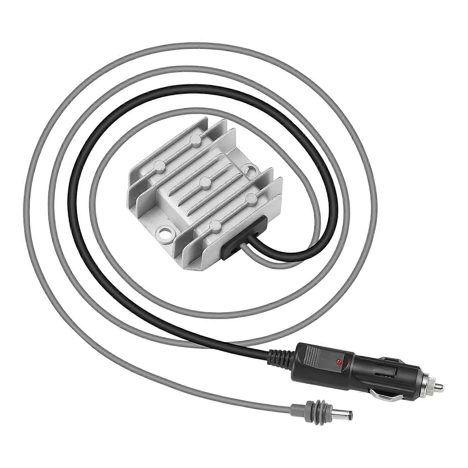 12V/24V to 30V 3.5A Converter with Power Cable Step Up Module 9V to 28V Input Step Up Power Adapter Cord Enduring Multicolor