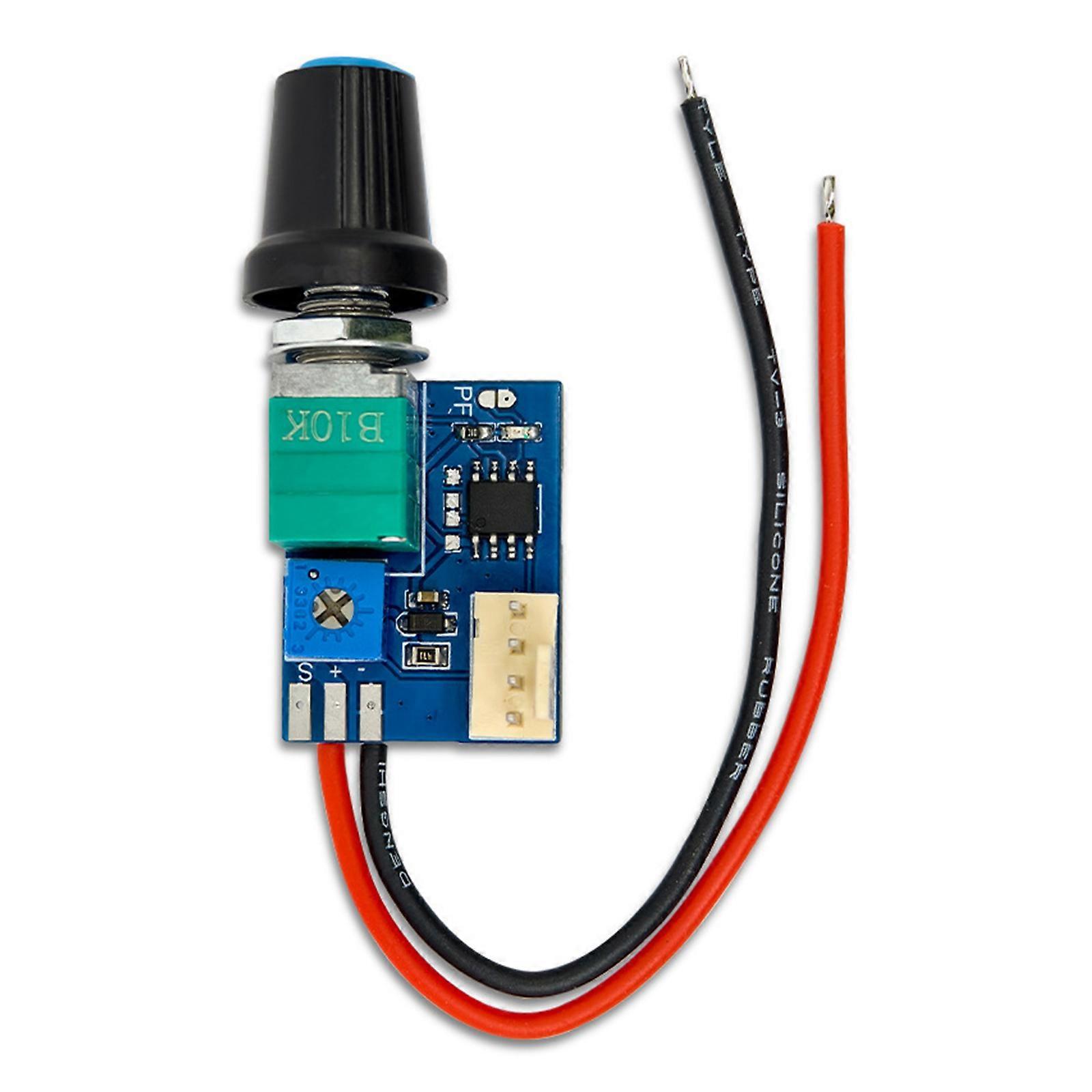 PWM Controlled Fan Module With 4Pin Connectors Switches Operation ABS Material Computer Cooling Part Multicolor