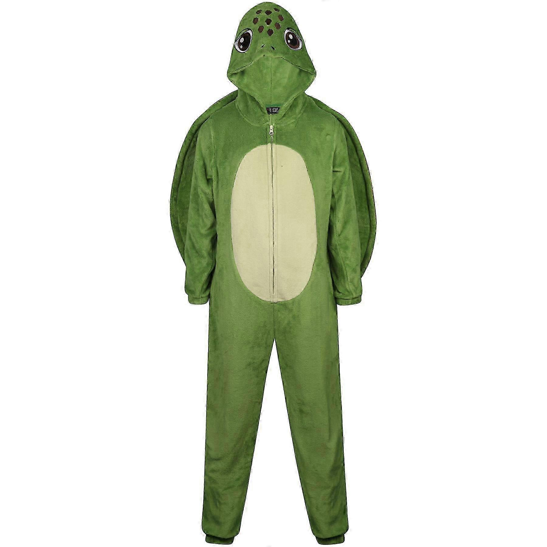 Enfants Unisexe Turtle Face A2Z Onesie Une Pièce Tout en un Thème Animalier Combinaison
