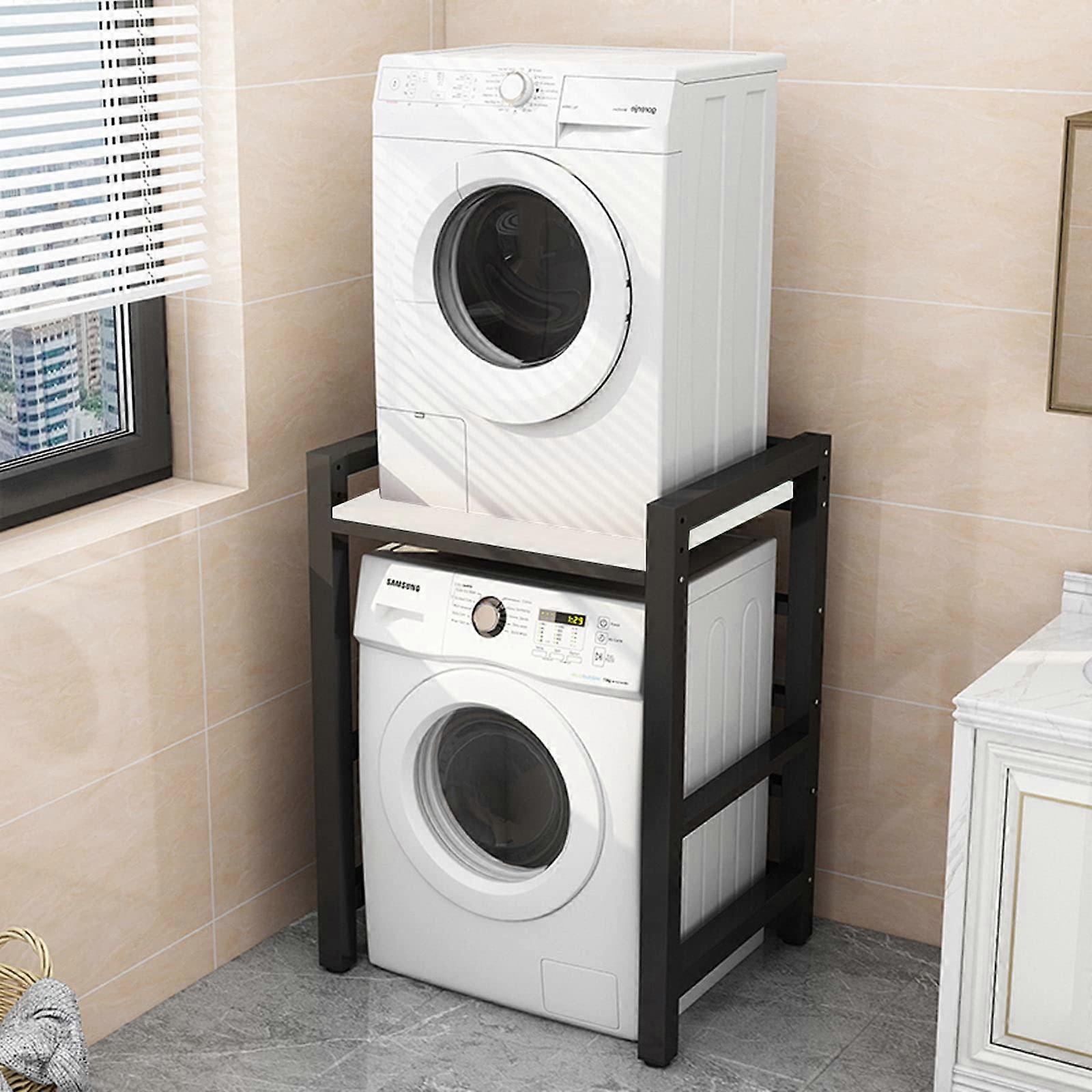 Adjustable Height 3Tier Storage Rack for Washing Machine – SpaceSaving Shelf for Laundry, Kitchen & Balcony (90/95/100cm)