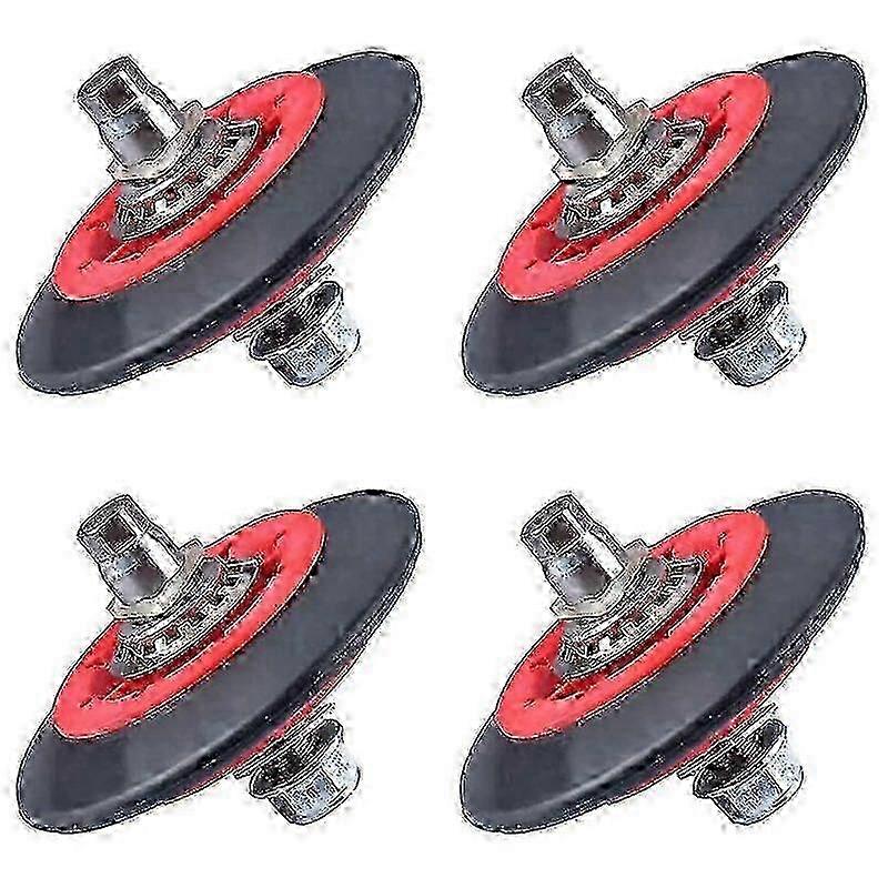 4 Pack of 4581EL2002C Dryer Drum Roller Assembly Fit for LG, , Replace Part 4581EL3001C, PS8260240