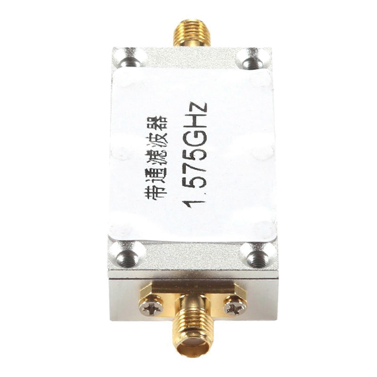 1575Mhz Band Pass Filter,Band Pass Filter Satellite Positioning for Radio Amplifier 50ohms Multicolor