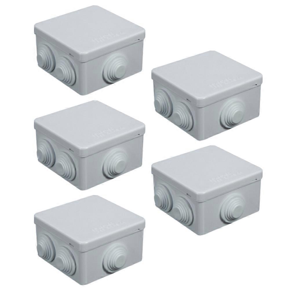 White Connection Cable Branch DIY Waterproof IP65 Power Case Junction Box Indoor Wire Shell Electric Control Boxes