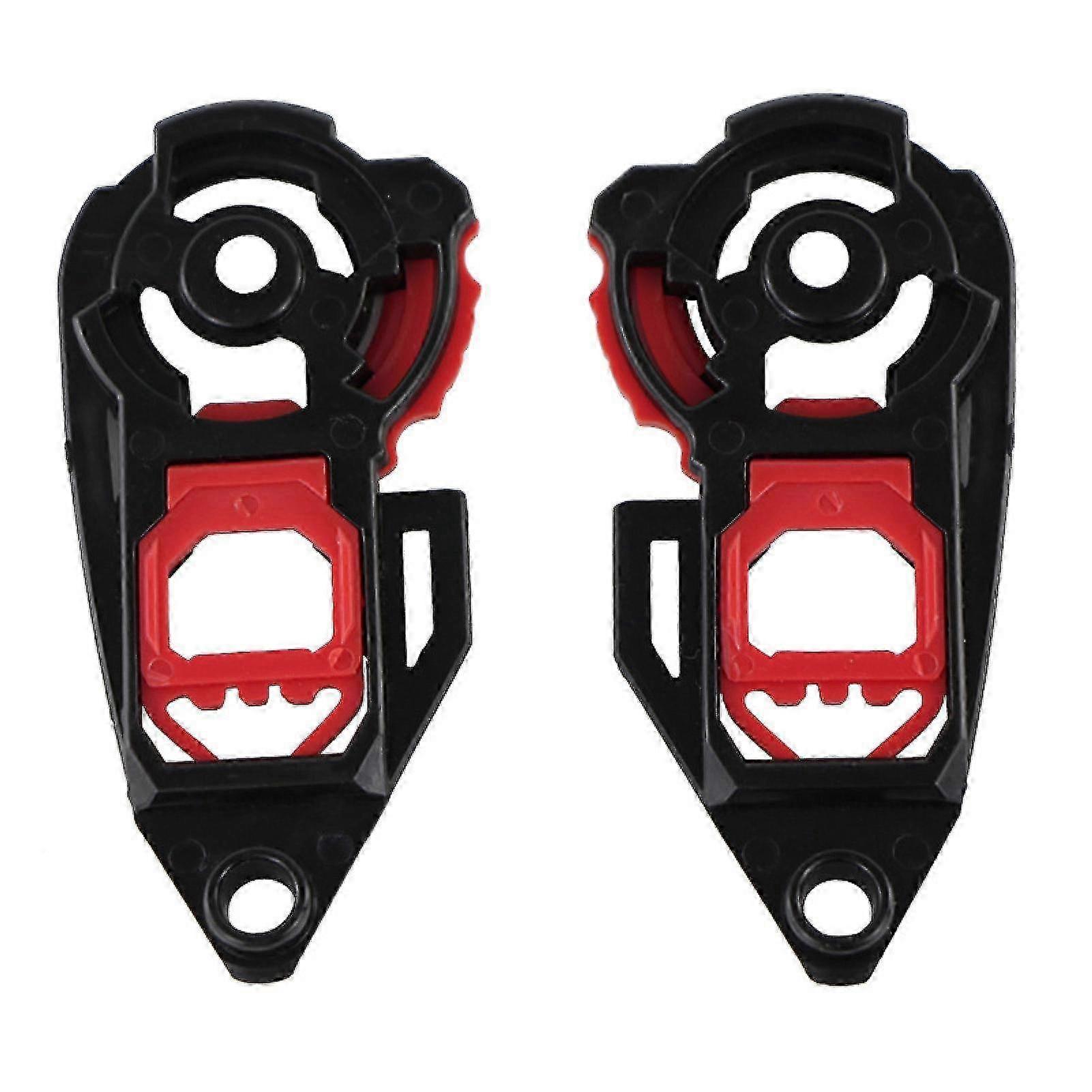 Compact ABS Helmet Gear Base Plate - 1 Pair for Agv K1, K3sv, K3, K4, K5