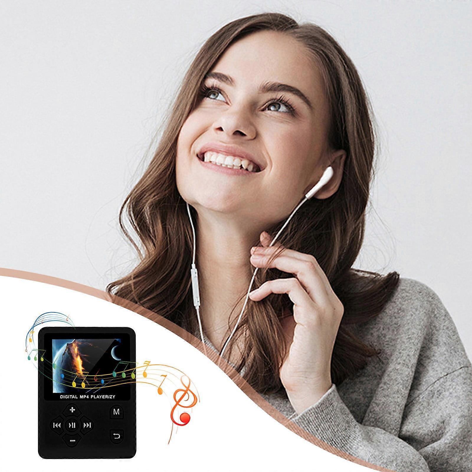 Up to 70% off: Karymi New-Thin Super Cool MP4 Player, Plug-In Card-Thin Screen, Lyrics Sync, E-Book, Lossless MP3, Compatible with Black Friday Gifts