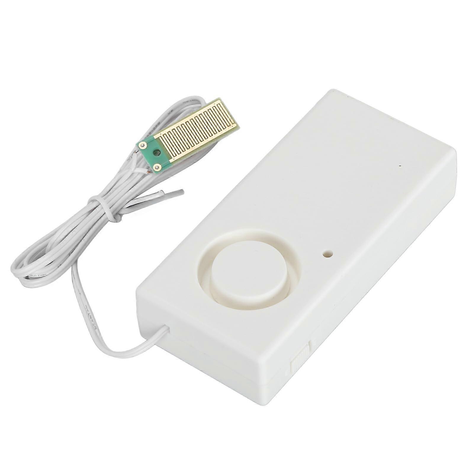 Water Leak Detector Alarm 120dB with Sensor for Kitchen Sink, Solar Heater, Pump Overflow, ABS Housing