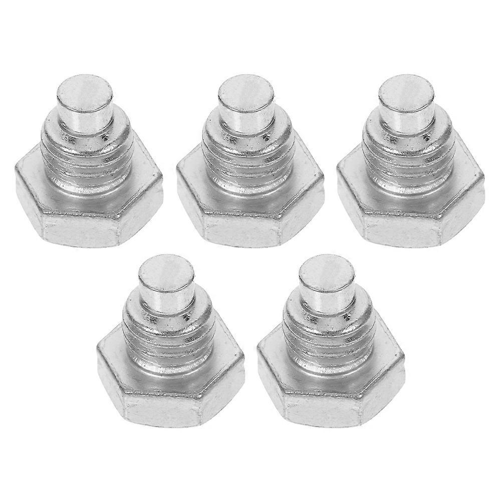 Silver Hydraulic Jack Handle Bolt for Floor Jack with 5Pcs Fixed Pressure Rod