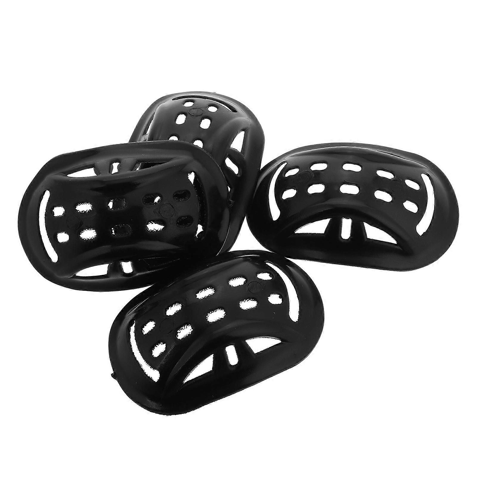 Motorcycle Chin Guards Soft Silicone Protective Pads 4Pcs