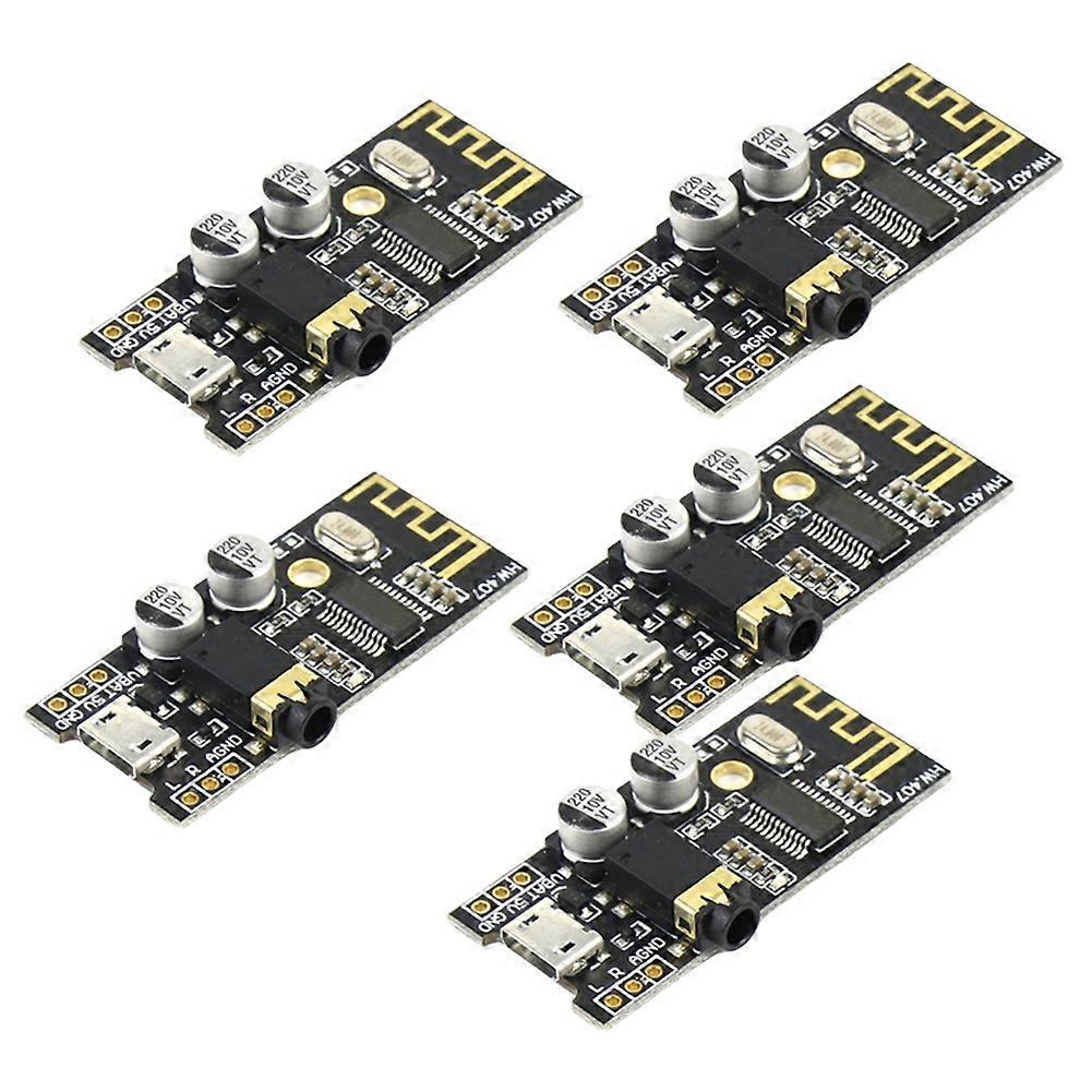5PCS MH-M28 Wireless Bluetooth Audio Receiver Board Module, B