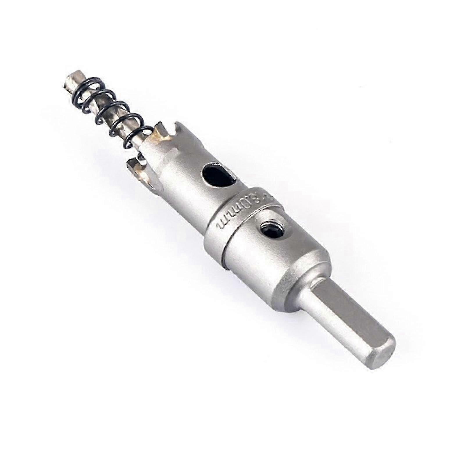 Efficient Hole Drill Bit Hole Cutter Bit Efficient Tungsten Carbide Alloy Steel Tool for Metal, Woodworking Saw Bit w