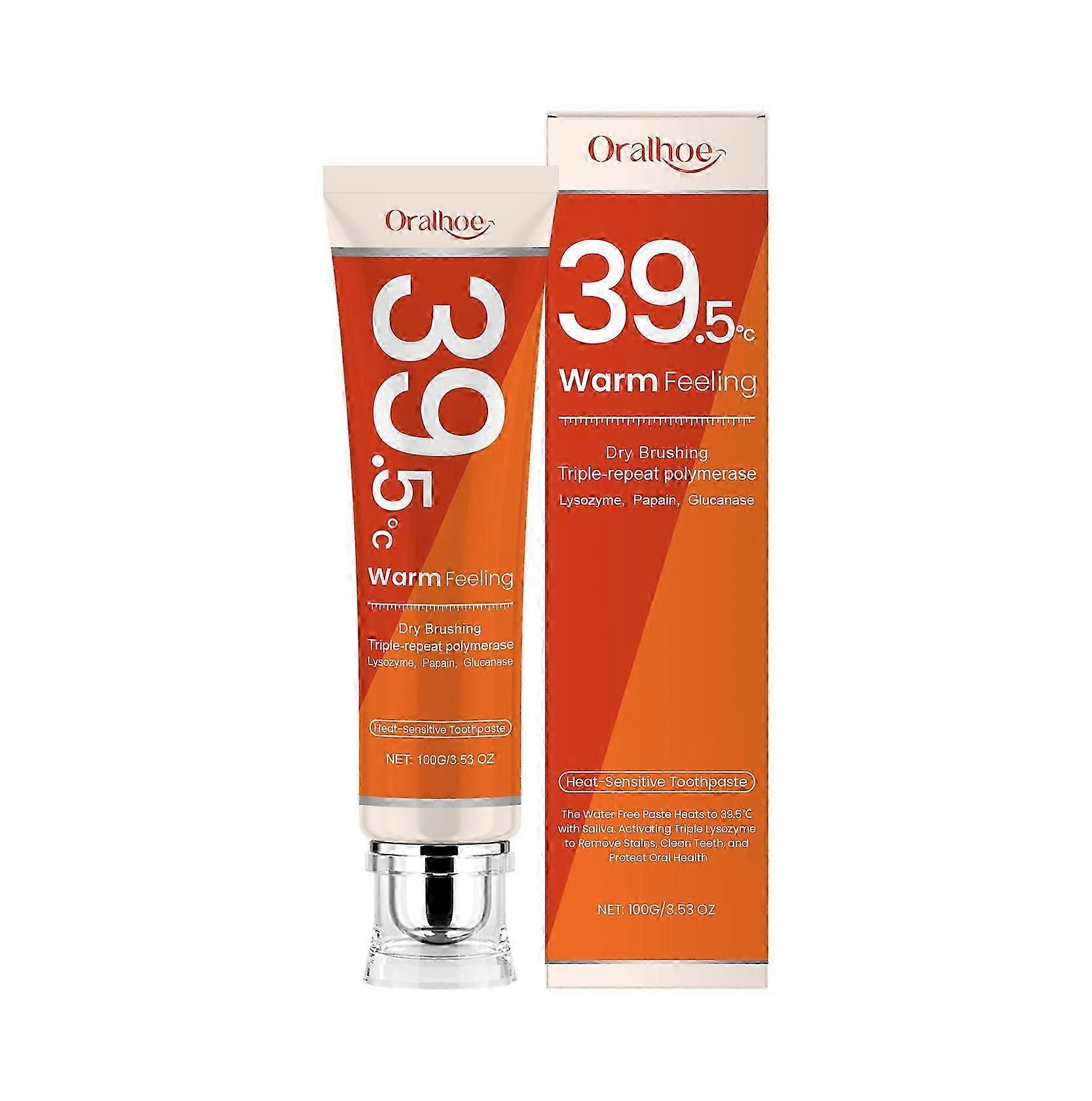 toothpaste is carefully formulated with papain and protease glucan