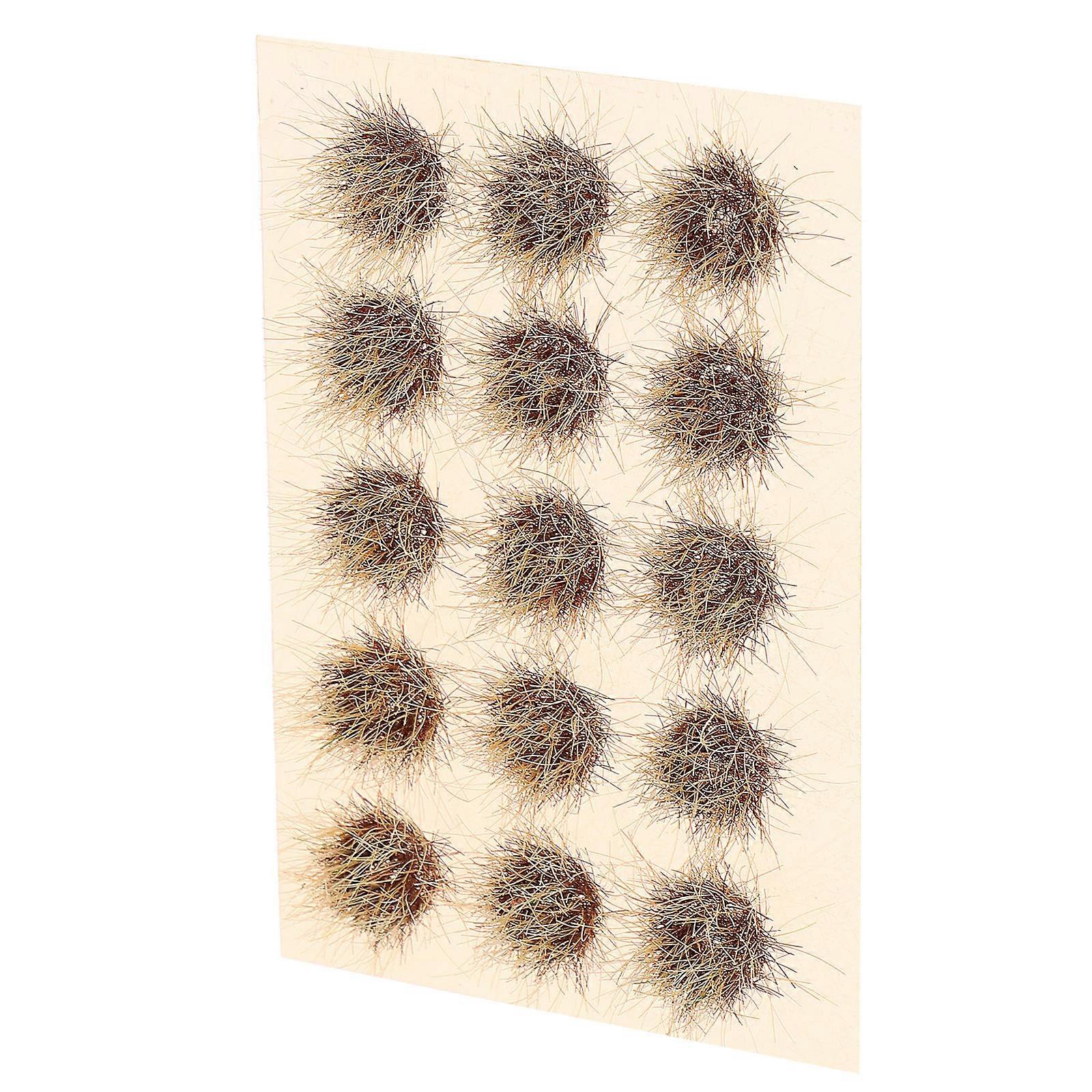 Miniature Artificial Grass Cluster for Model Railway DIY Use