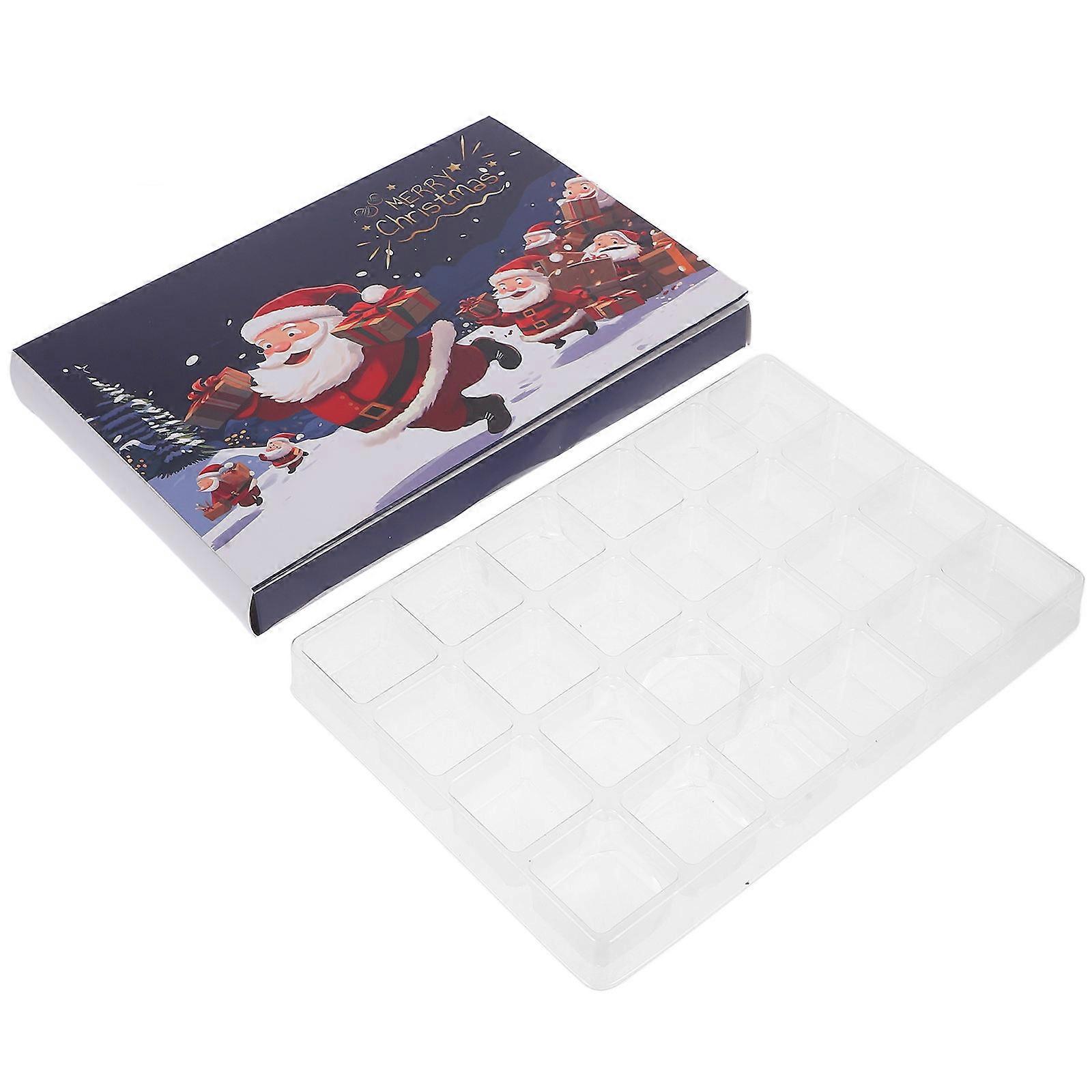 DIY Advent Calendar Box for Storage Use Multi Christmas Countdown Boxes