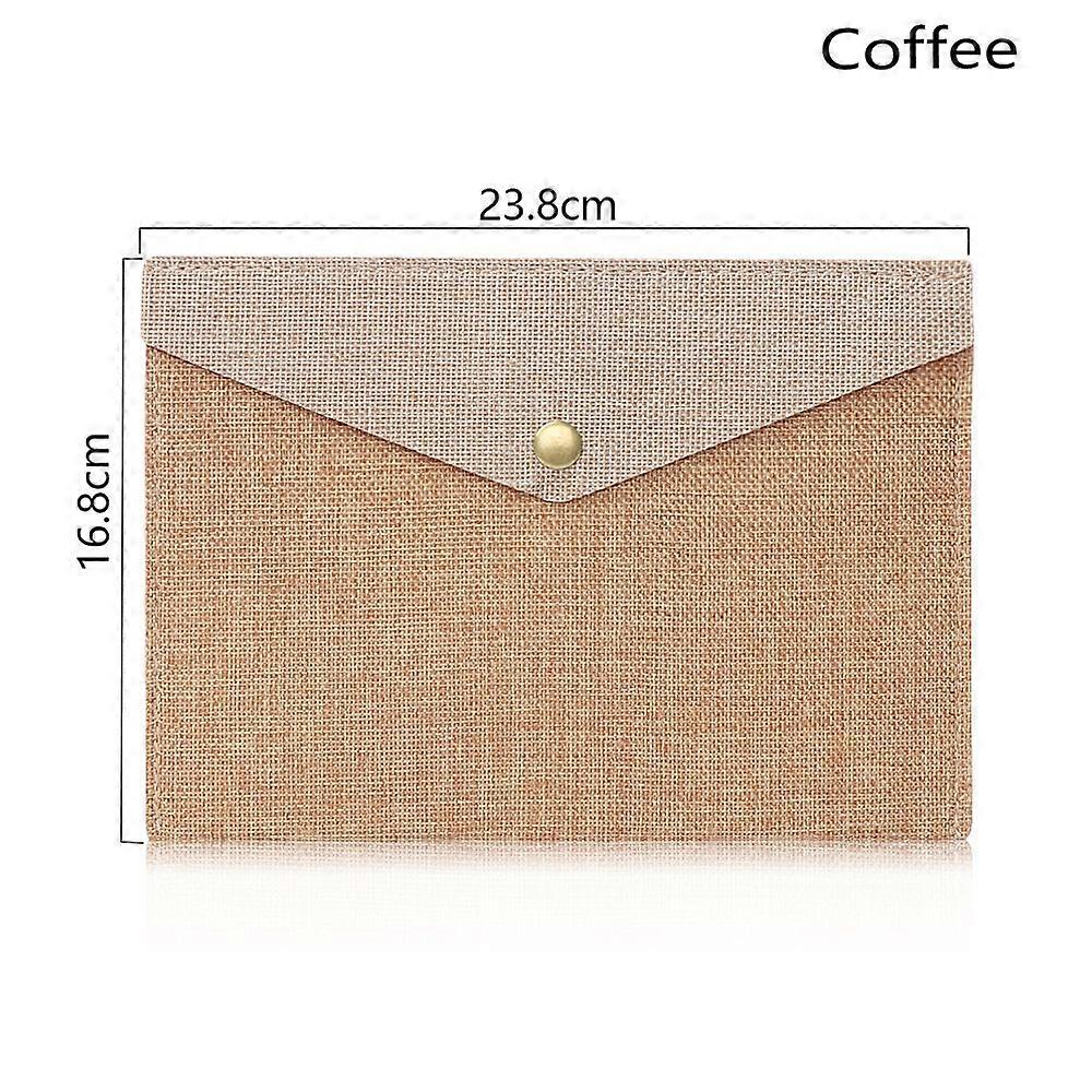 A4 A5 Folder for Documents Portable Organizer Folder Documents Canvas Document Pouch Felt Document Bag Office Supply
