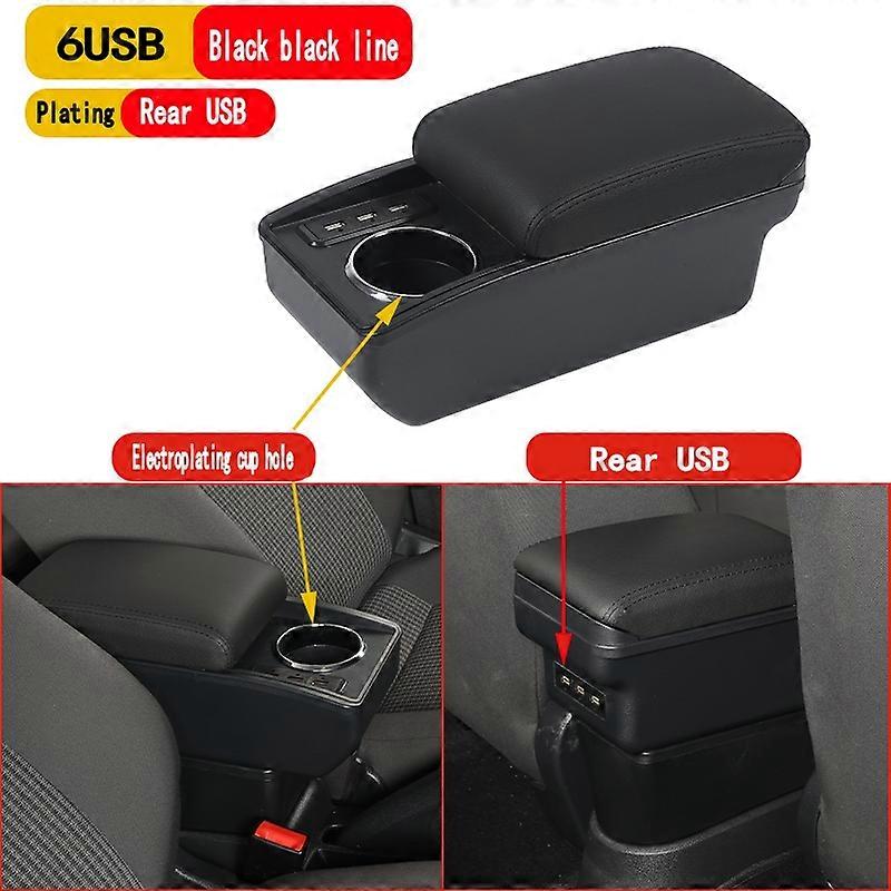 Applicable Car Mitsubishi Ralliart Colt Armrest box﻿ central content store case console storage elbow support rest arm