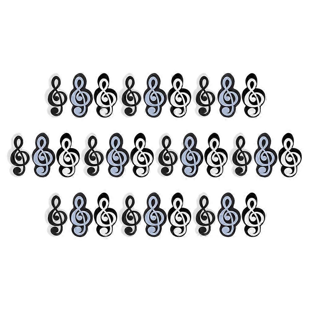 Musical Note Erasers Multi-Function Small Erasers 30Pcs Assorted