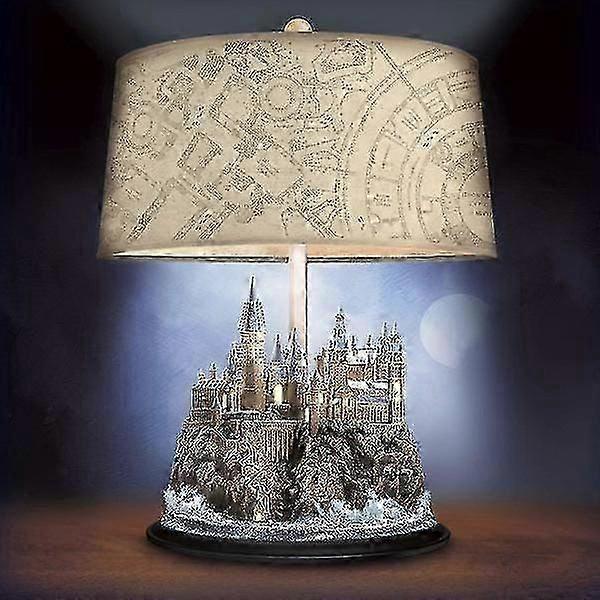 Bradford Exchange Harry Potter Hogwarts Castle Luminous Sculpture Table Lamp