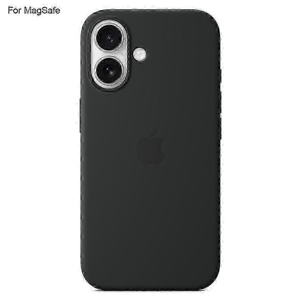 Para iPhone 16 Capa de Silicone Líquido Compatível com Magsafe com Design Popover - Azul