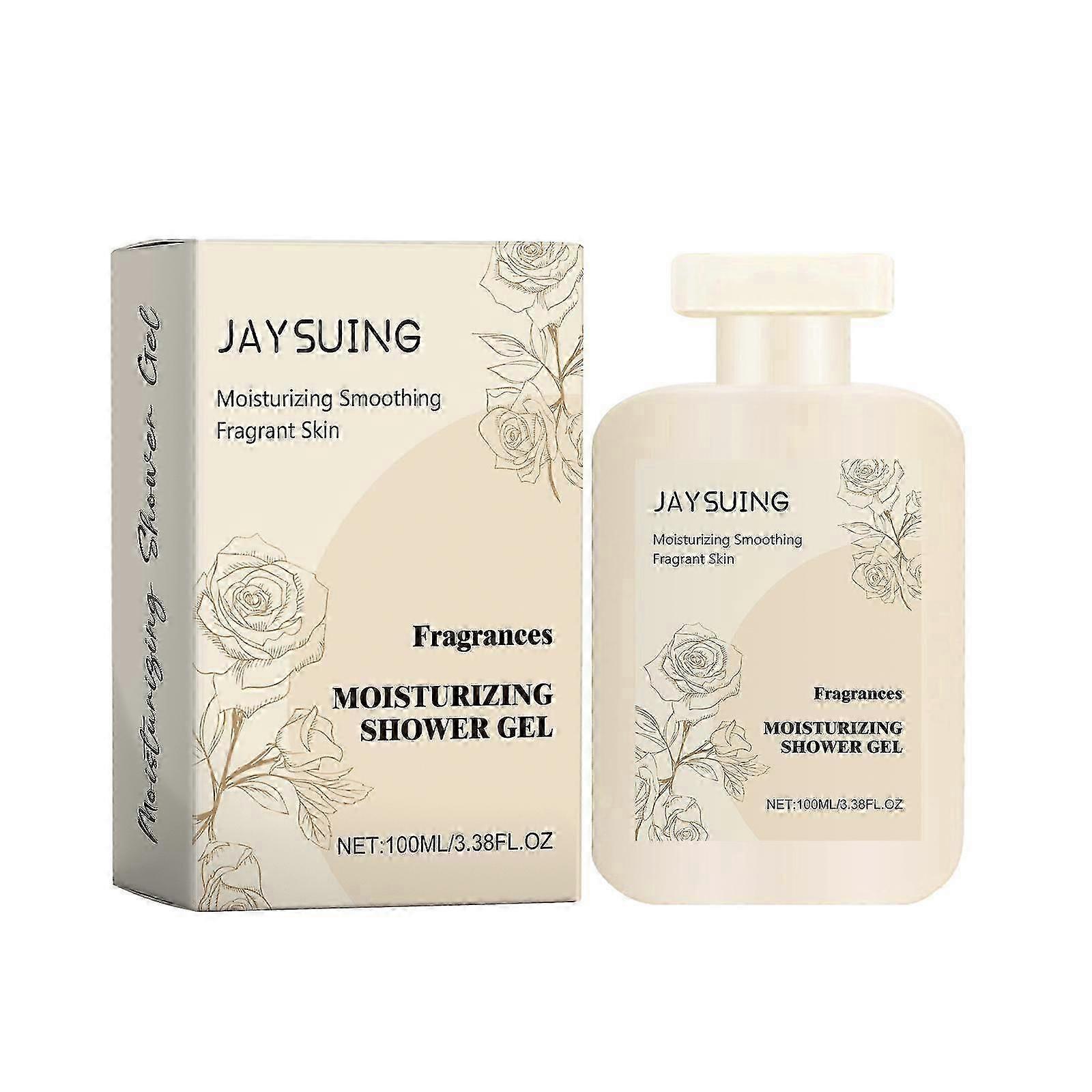 Luxurious Perfumed Moisturizing Body Wash with Collagen & Rose Extract  Hydrates, Brightens & Gently Cleanses Skin for Radiant, Smooth, and Refreshing