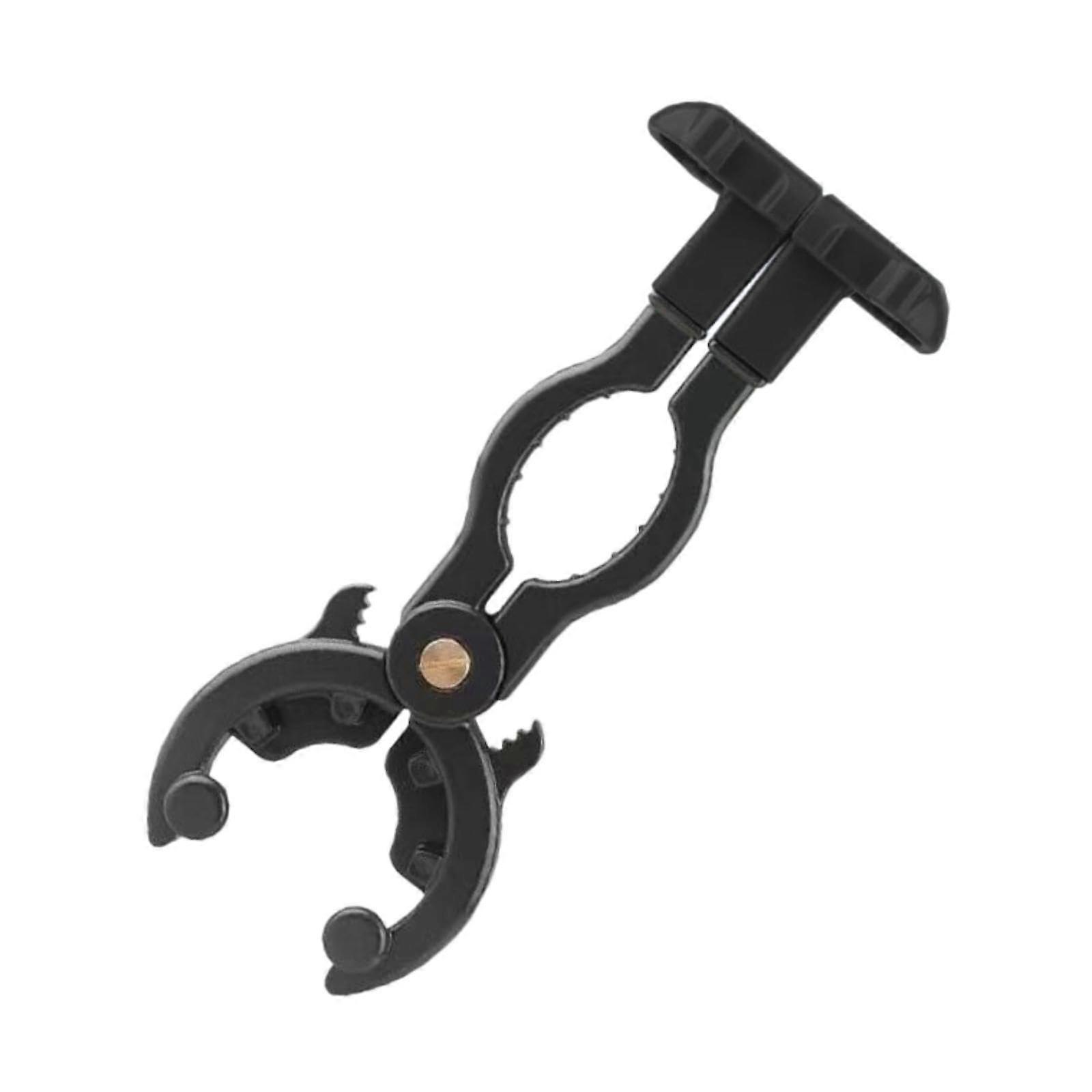 Gas Cylinder Valve Wrench with Can Opener, AntiSlip Grip, 3 in 1 Tool for Hiking Camping