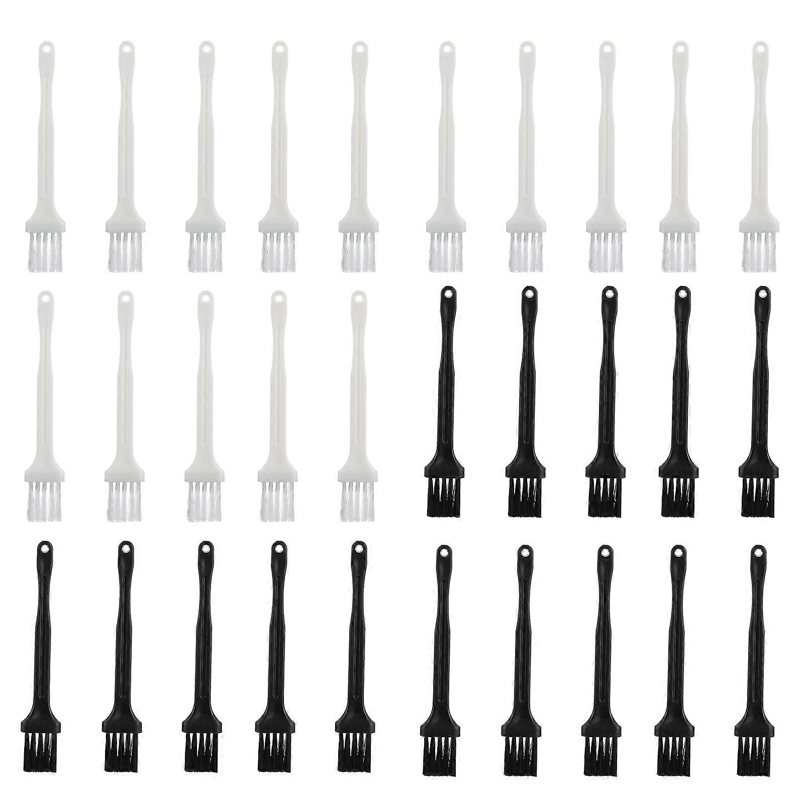 Shaving Cleaning Brush Beard Sweeping for Man 30Pcs Nylon Plastic