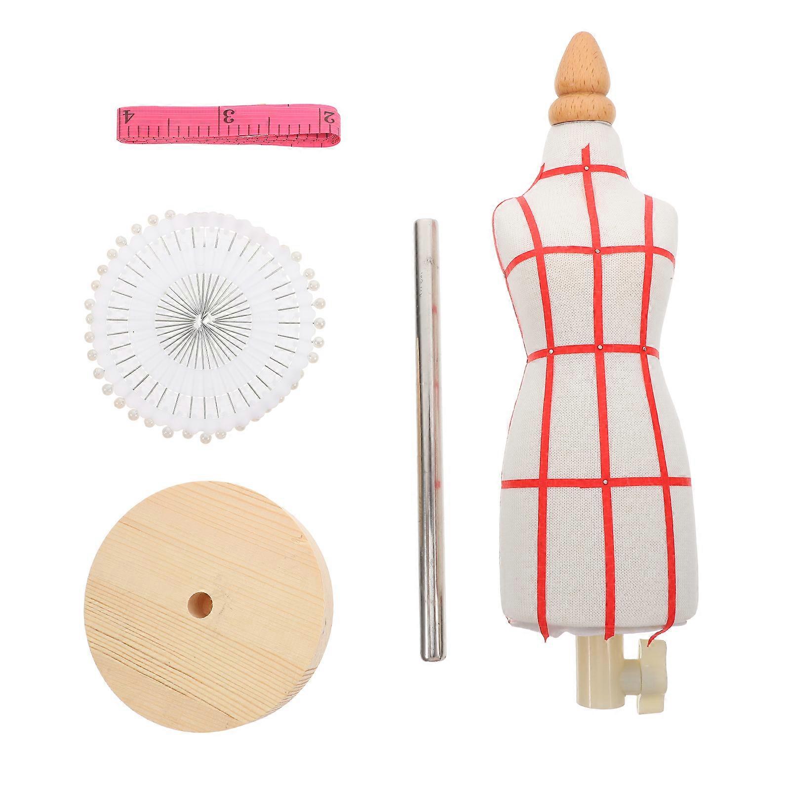Adjustable Sewing Mannequin Dress Form for Tailoring 1 Beige Unit