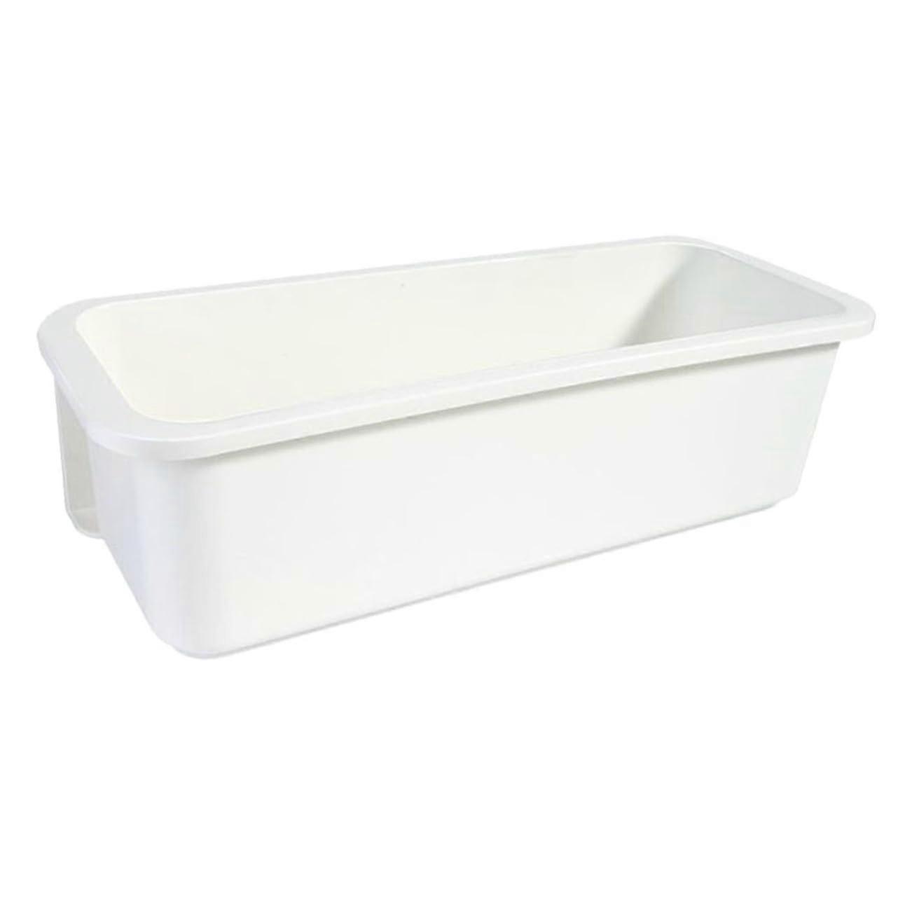 Wall Mounted Storage Shelf with SelfAdhesive PullOut Design for Kitchen Bathroom Cosmetics White