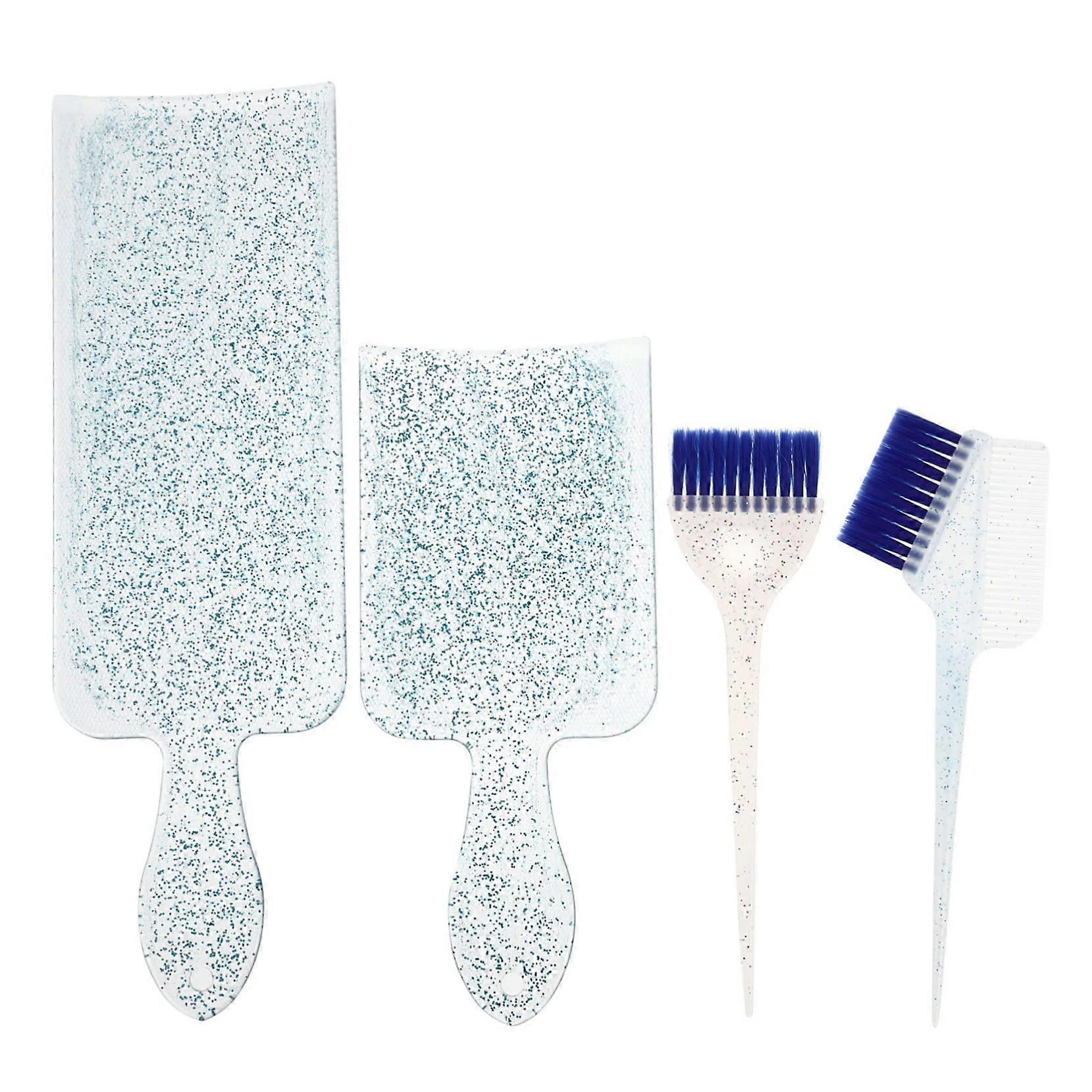 Hair Coloring Kit with Paddle and Brush for Precise Application, Professional Salon Tools Set