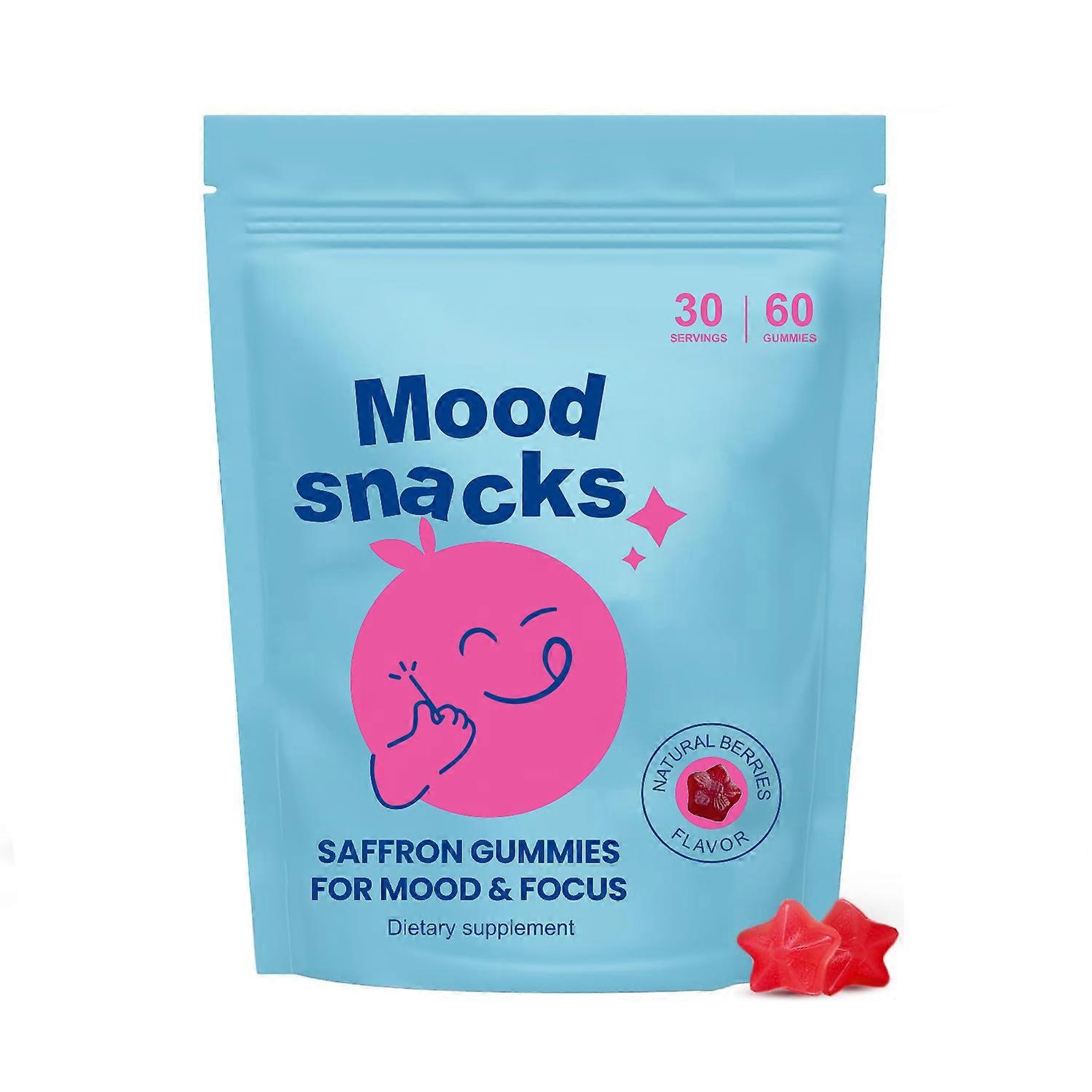 Saffron Extract for Mood Munchies Nutrition Gels & Chews 60 Count