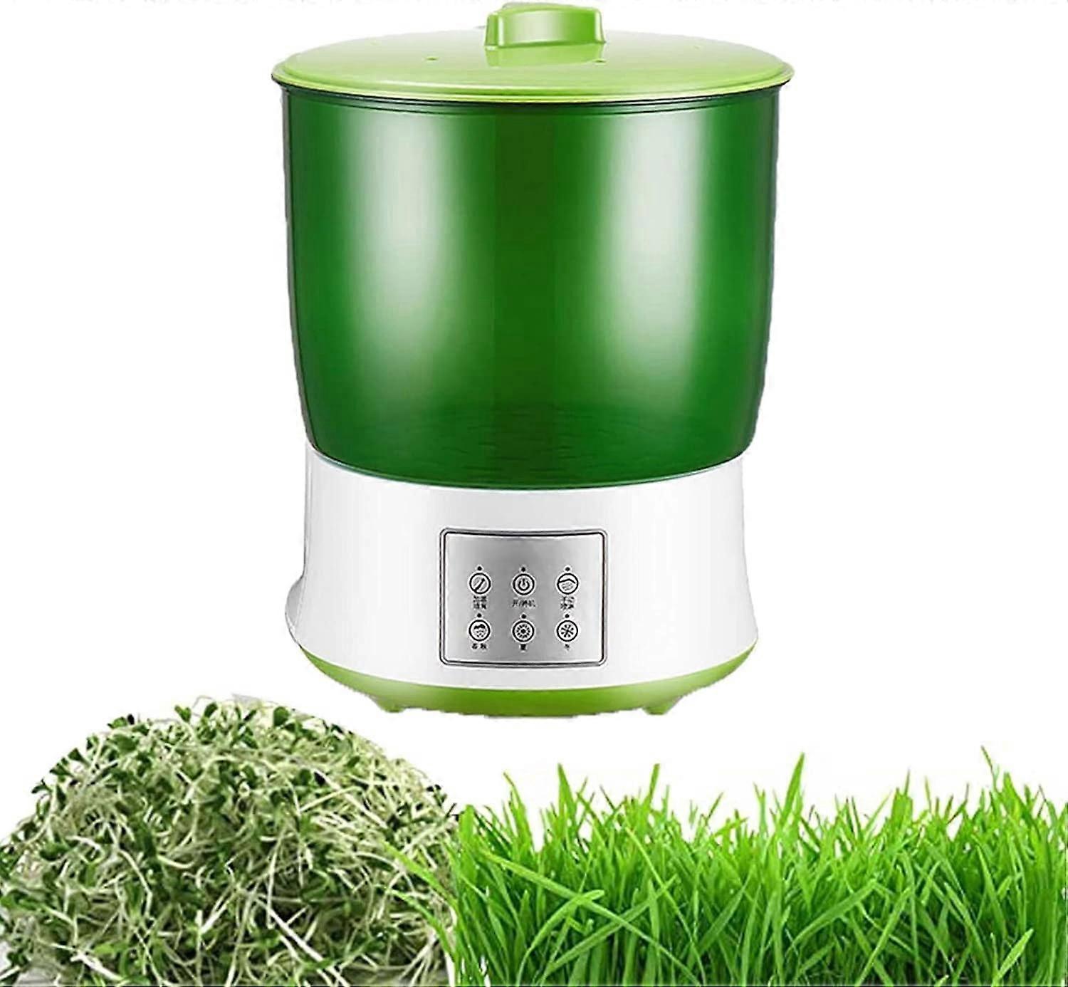 Automatic Bean Sprouts Machine with Smart Growth Control, NoSoak Planting for Quick Home Sprouting