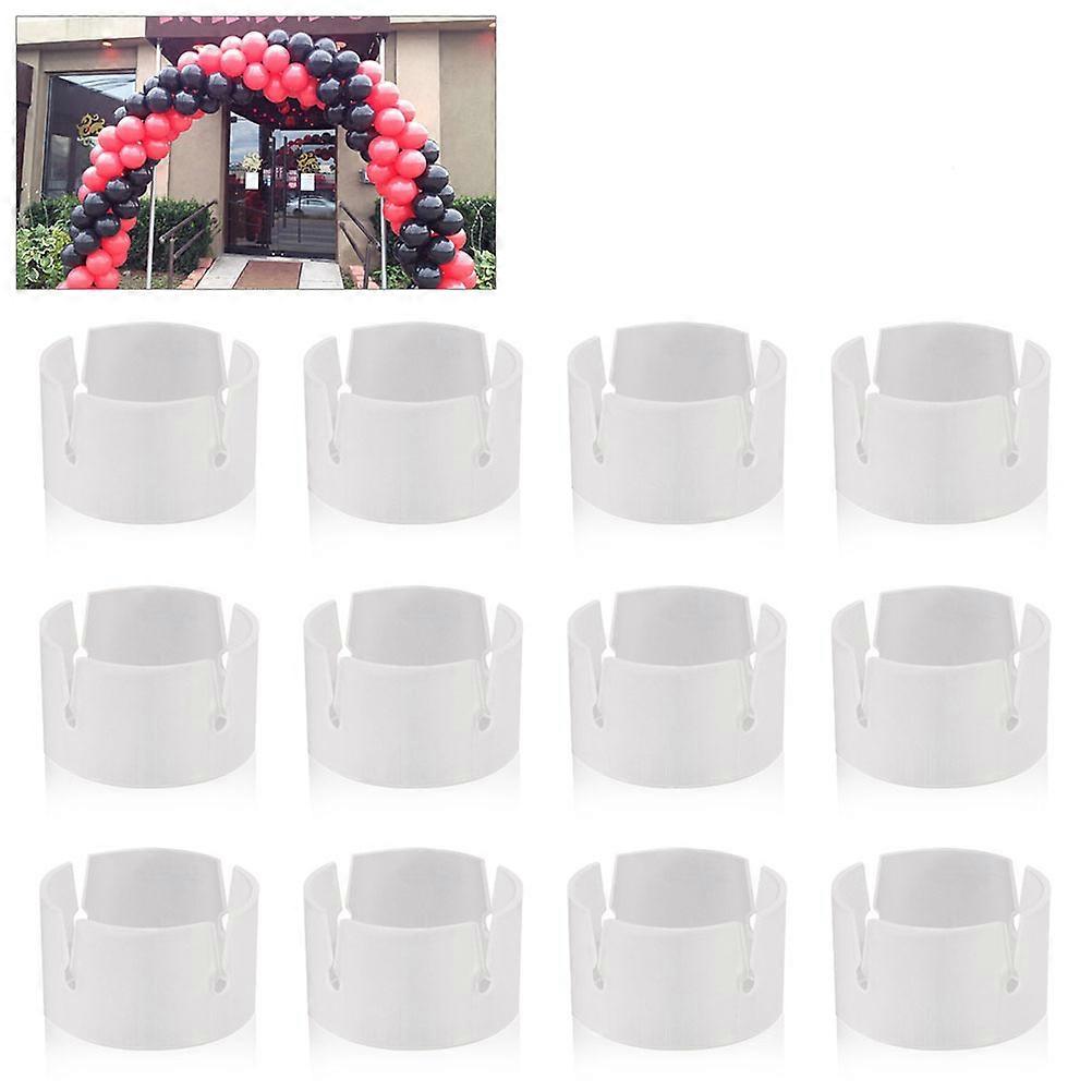 Arch Connectors Balloon Clip Wedding Decoration Round Shape Plastic Material 60Pack