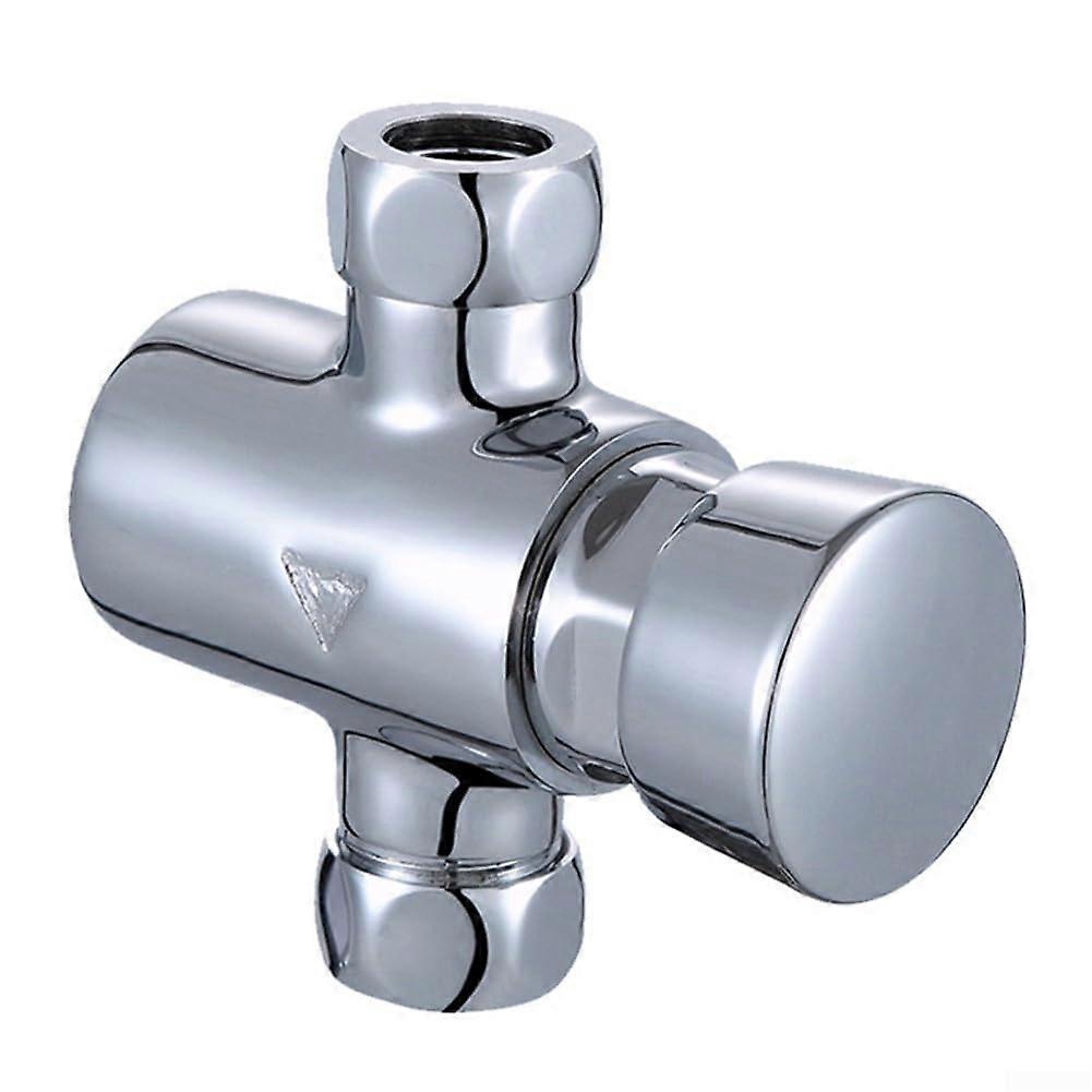 Brass Chrome Automatic Shut Off Shower Valve with Timer, Water Saving for  Traffic Areas