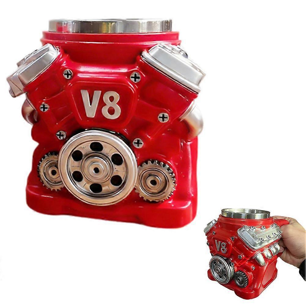 Motorförmiger Wasserbecher - V6/V8