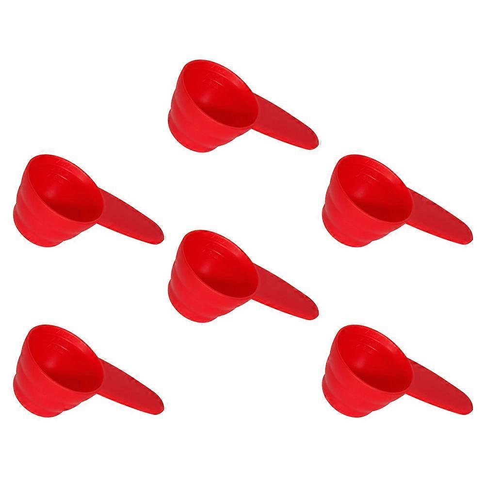 Milk Powder Spoon Plastic Measuring Spoon for Measuring Use 6Pcs Kitchen Baking