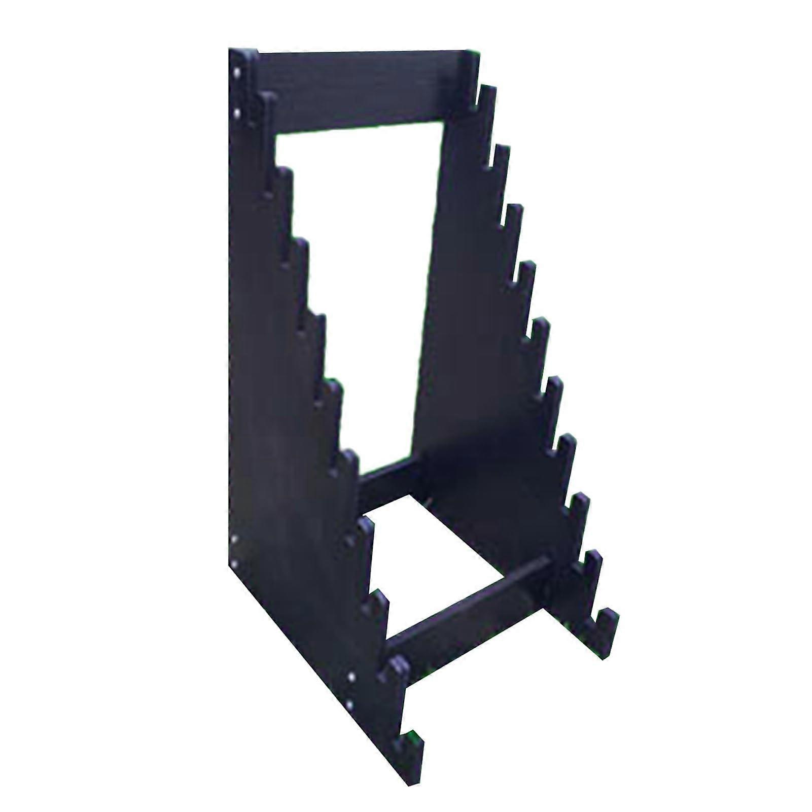 Tile Display Stand 10 Grid Floor Sample Rack with Large Capacity and Stable Freestanding Design