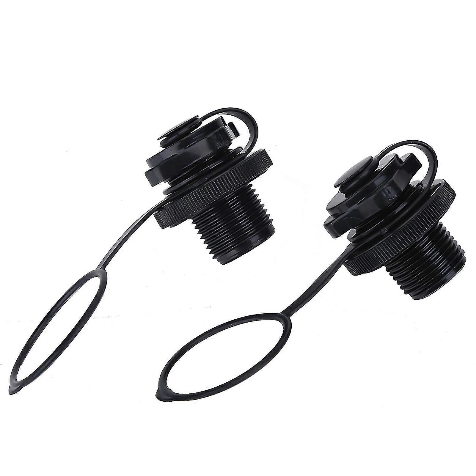 2pcs Replacement Screw Air Valve for Inflatable Rubber Dinghy Raft Pool Boat