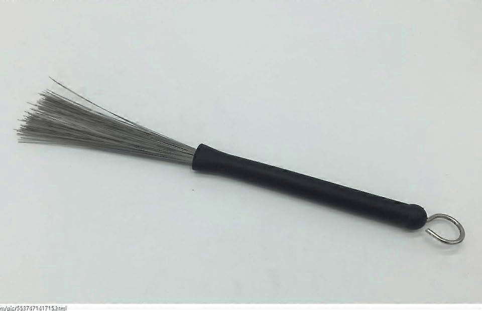 Retractable Wire Drum Brushes with Rubber Handles for Jazz, Snare and Practice Pads