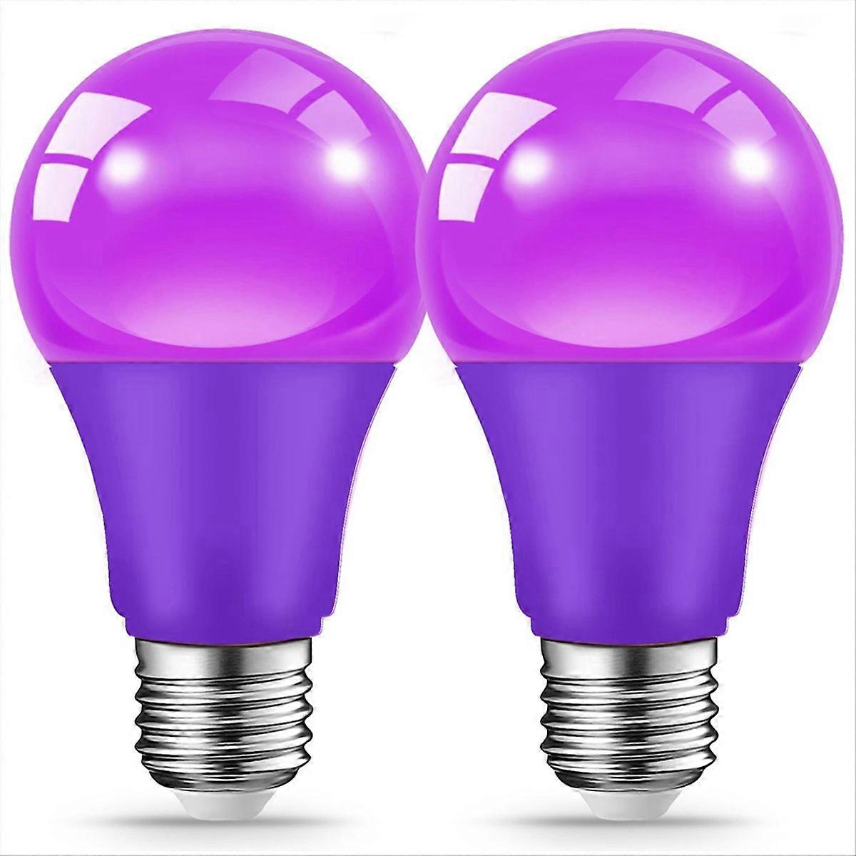 2PCS LED Purples Light Bulb 