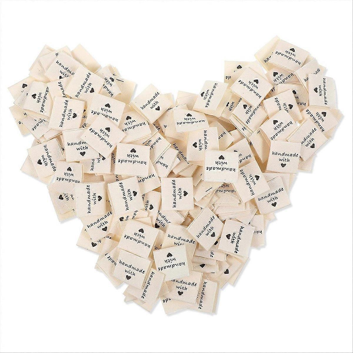 200PCS Sewing Labels for Handmade Items, Handmade