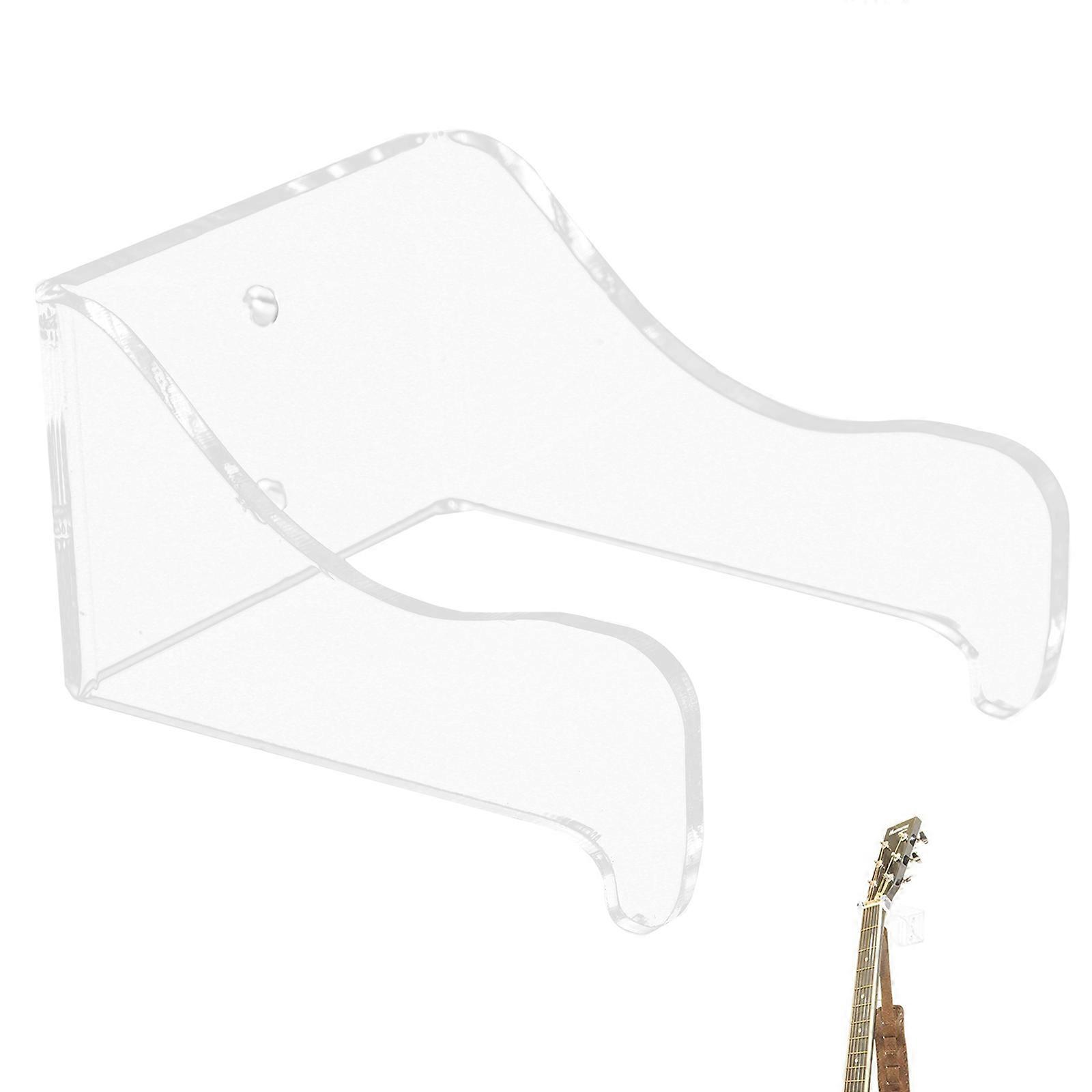 Transparent Guitar Bracket Wall Mount Ukulele Holder for Storage