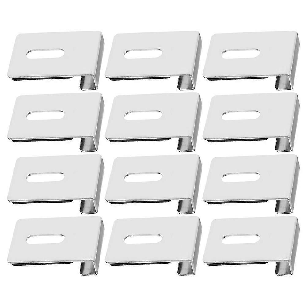 Mirror Mounting Hardware Stainless Steel Clips for 9Sets Use