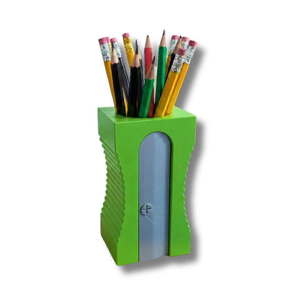 Sharpner Shaped Pen Pencil Holder- Fun Desk Organizer