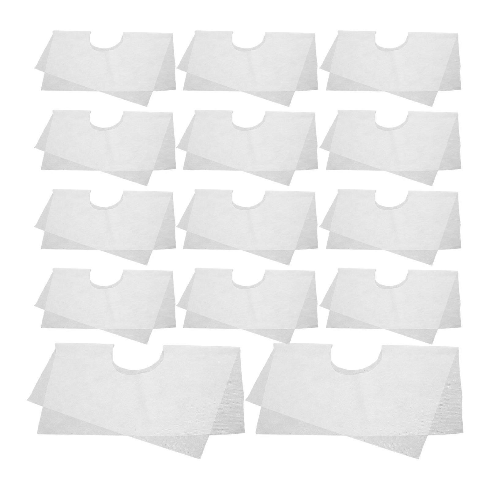 Massage Table Accessories Face Massage Sheets for Protection Use 100 Sheets White