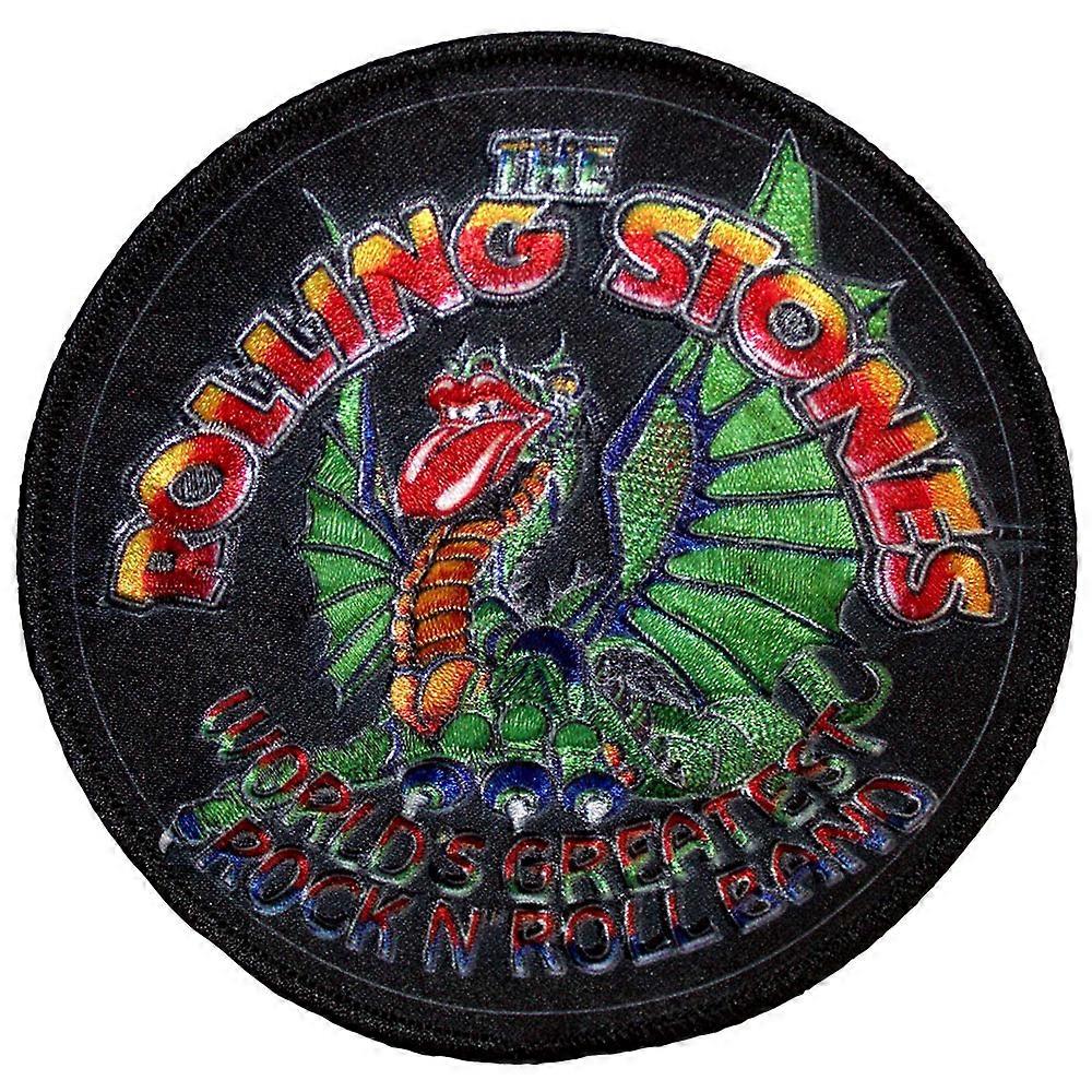 The Rolling Stones Dragon Circle Woven Patch