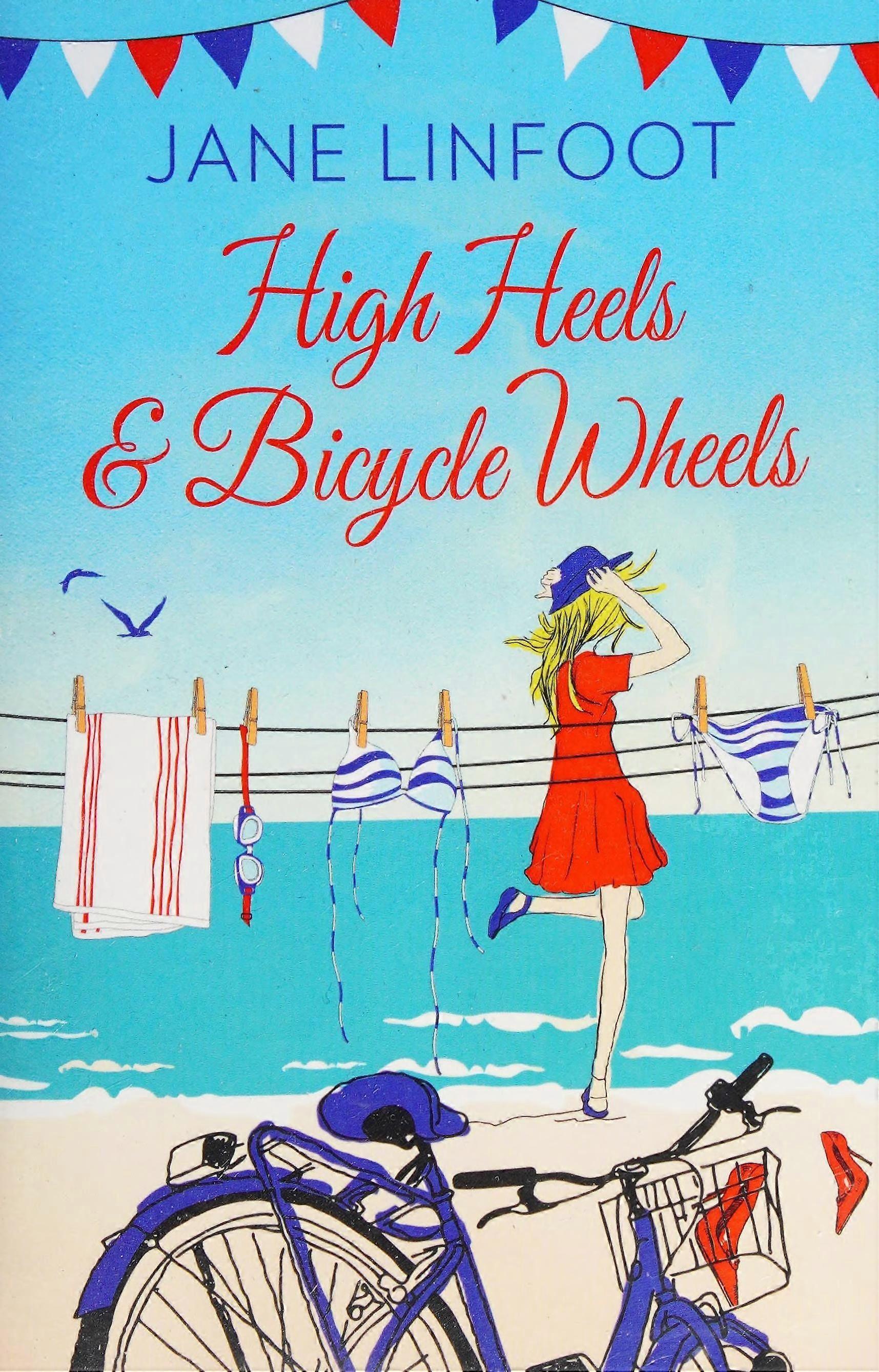 High heels and bicycle wheels